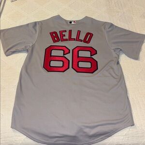 Brayan Bello Grey Boston Red Sox Nike Jersey